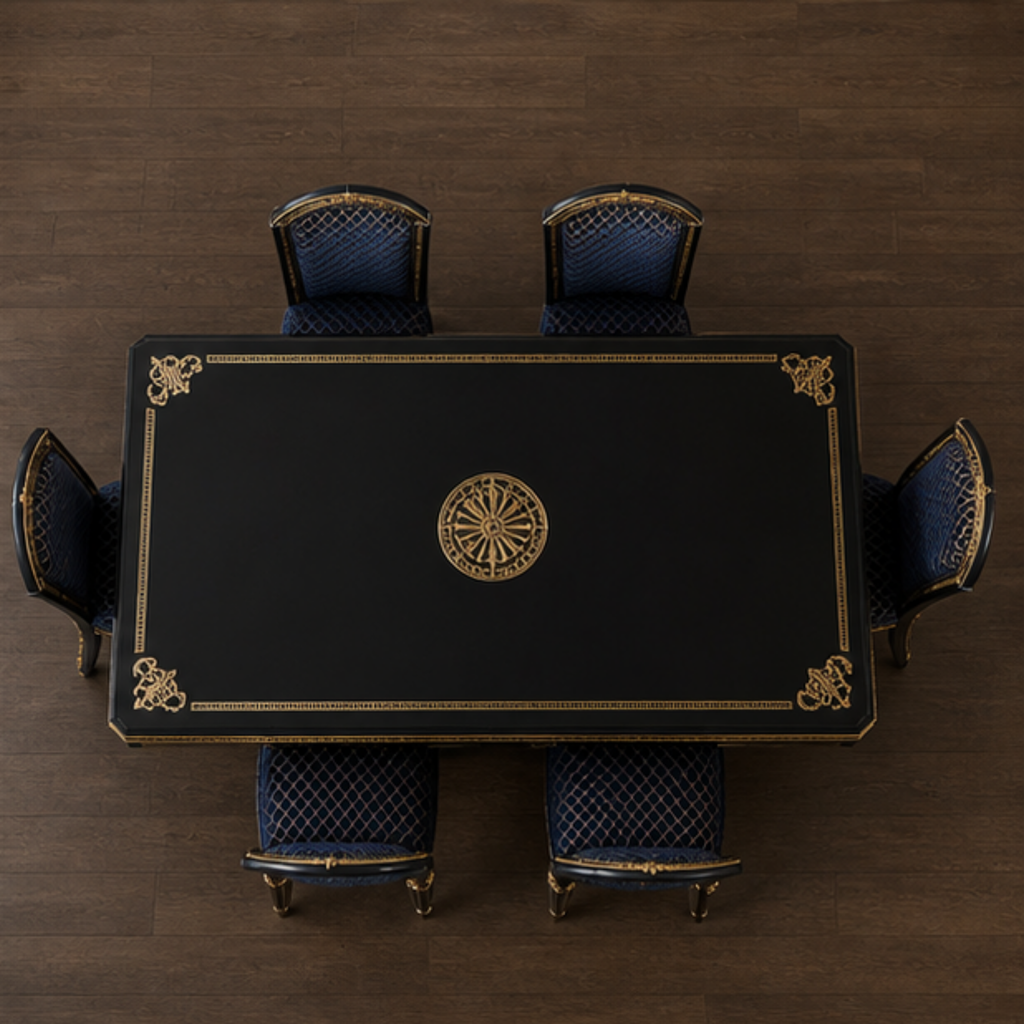 Imperial Noir Dining Table (DT-005)