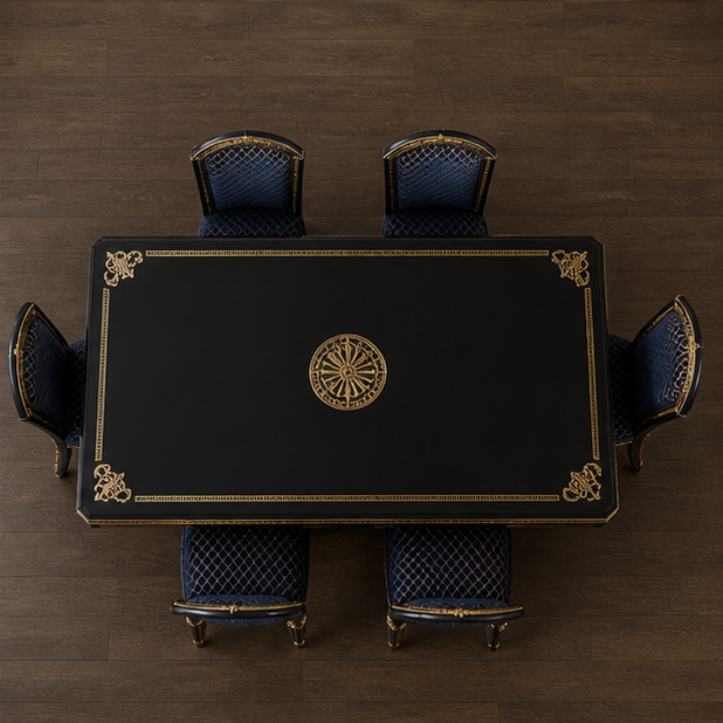 Imperial Noir Dining Table (DT-005)