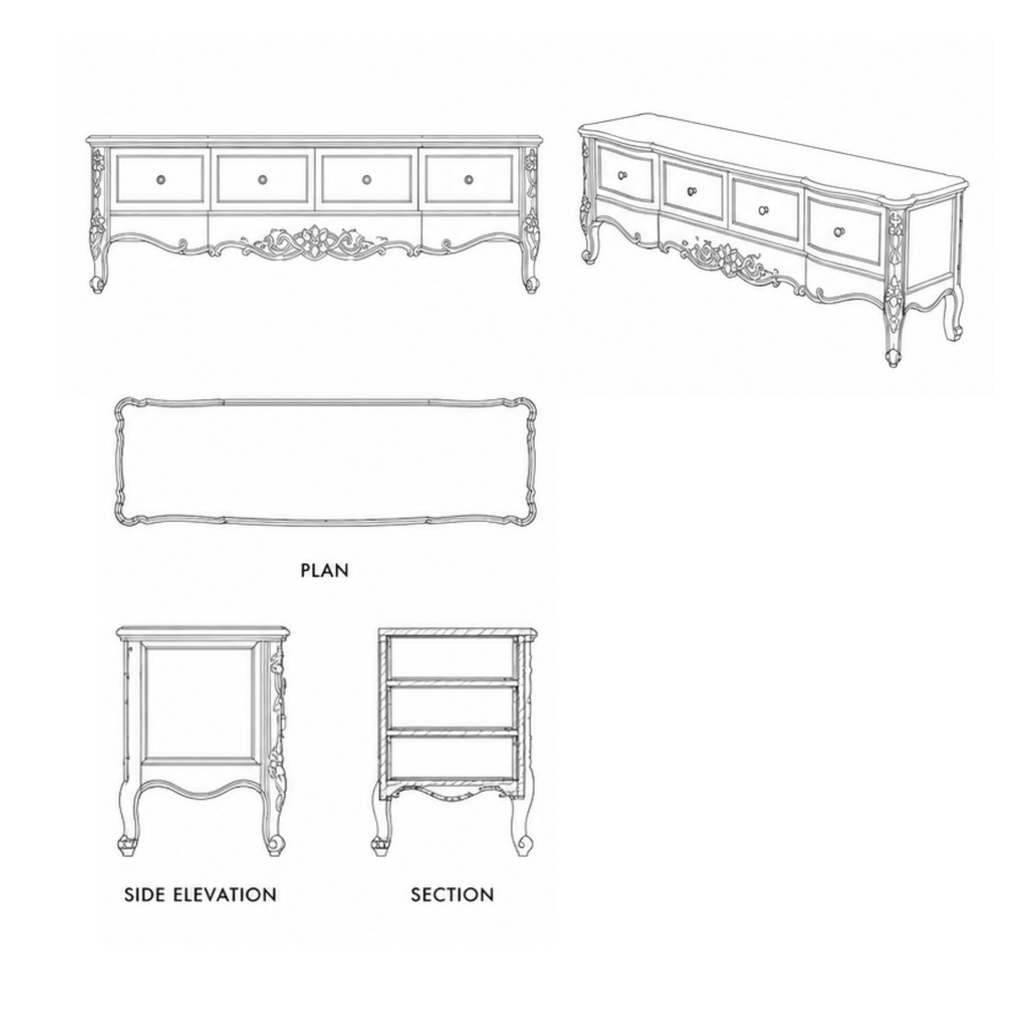 Windsor Royal Sideboard (SB018)