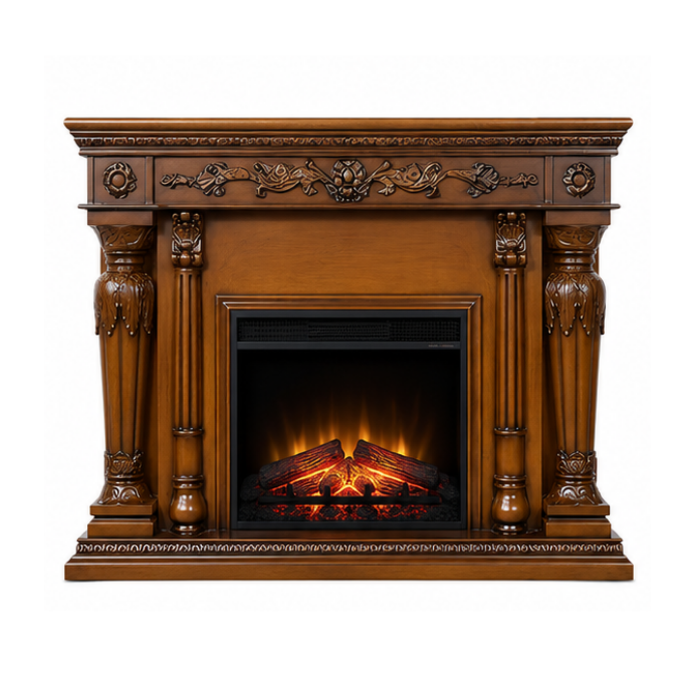 Tuscan Pillar Fireplace (FP011)